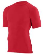 Augusta Men Hyperform Compression Short-Sleeve Raglan Shirt